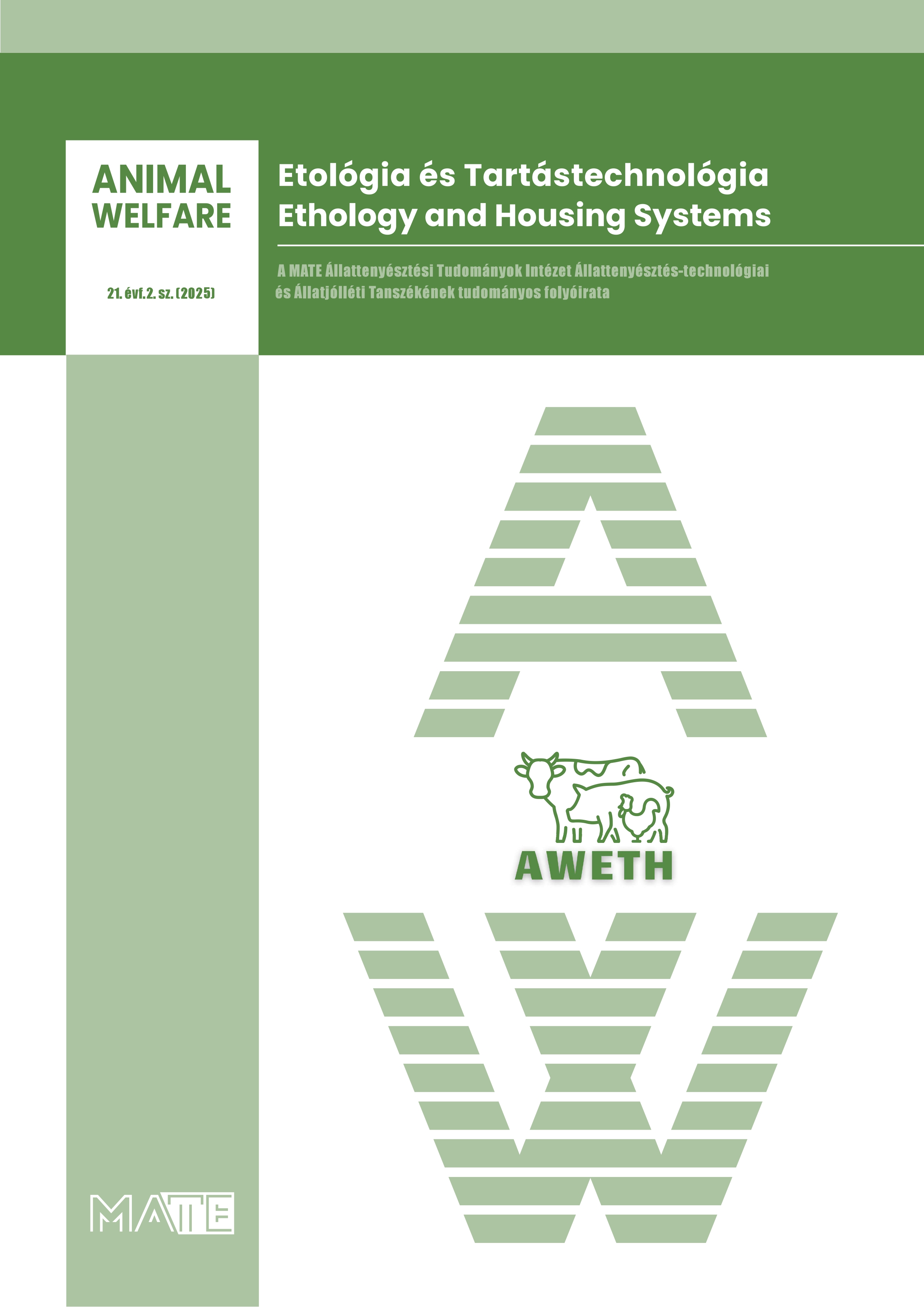 					View Évf. 21 szám 2 (2025): AWETH
				