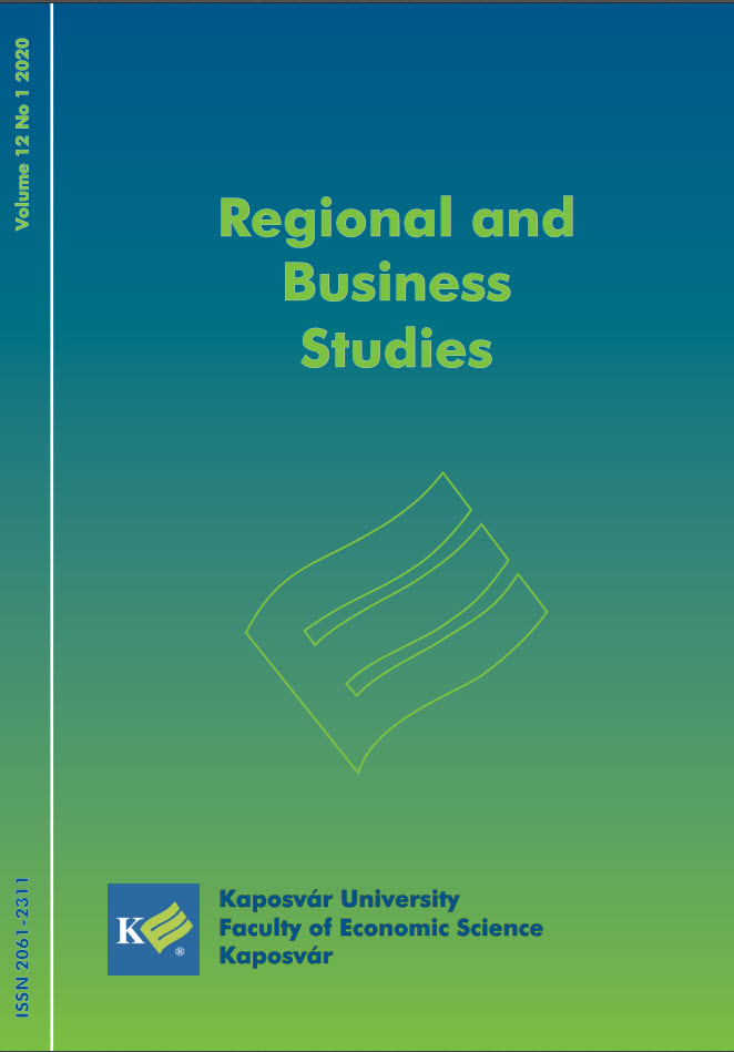 					View Vol. 12 No. 1 (2020): Regional and Business Studies
				