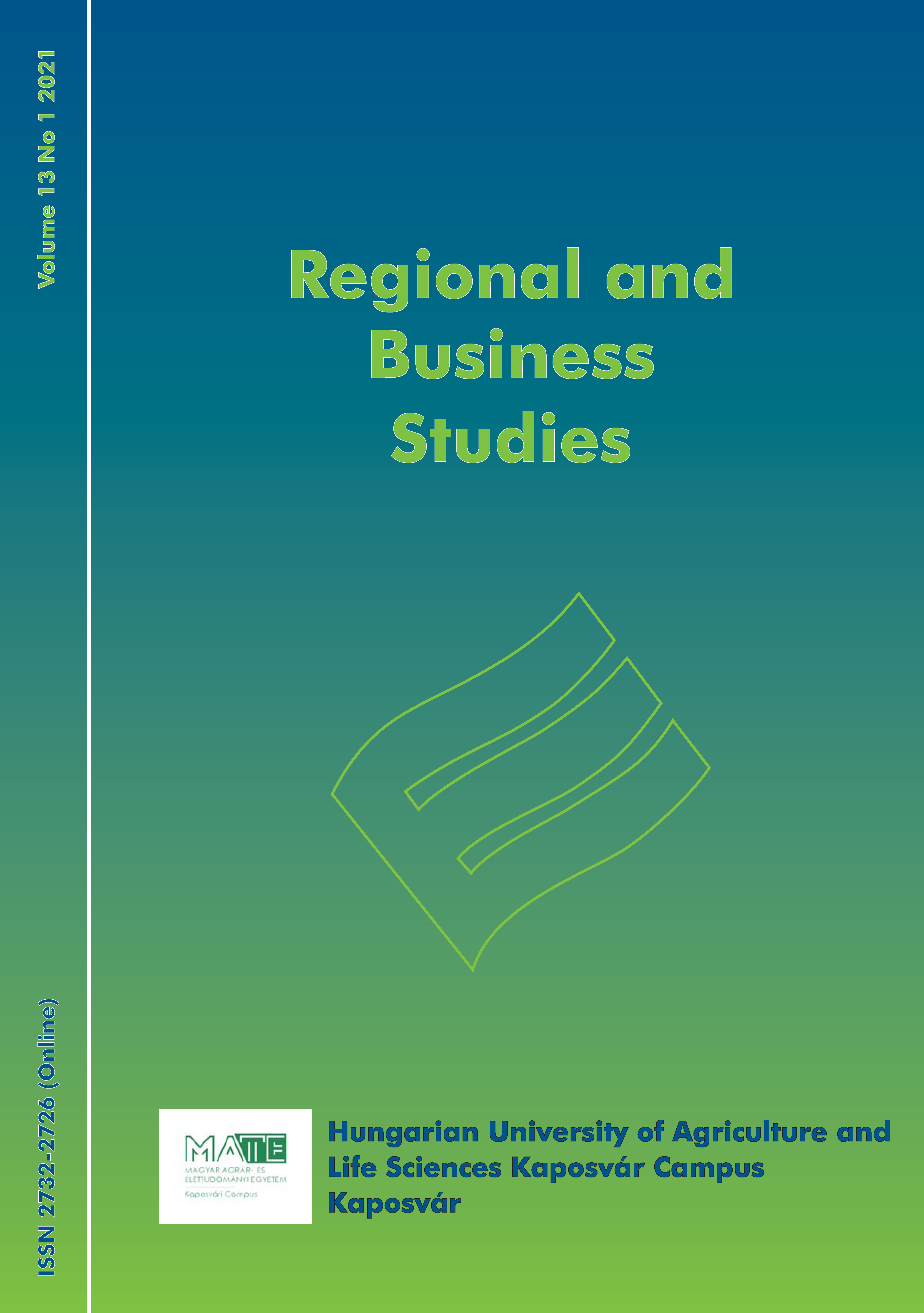 					View Vol. 13 No. 1 (2021): Regional and Business Studies
				