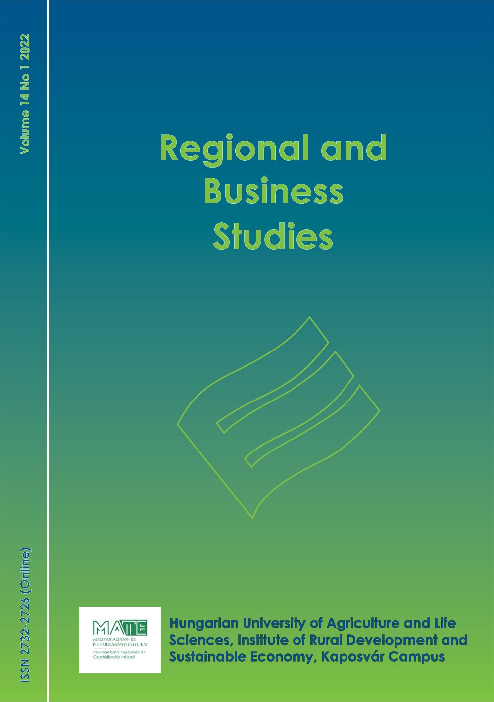 					View Vol. 14 No. 1 (2022): Regional and Business Studies
				
