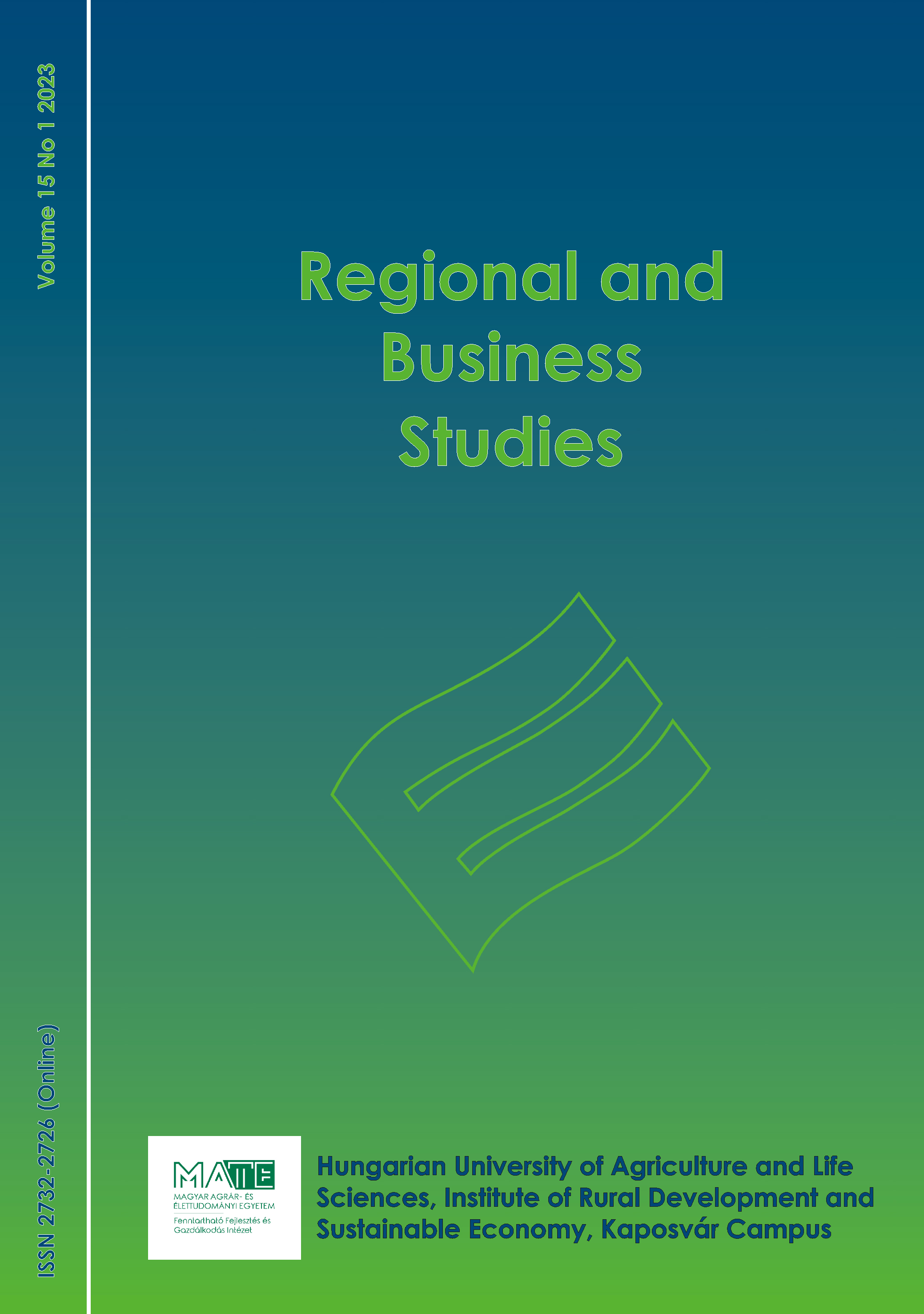 					View Vol. 15 No. 1 (2023): Regional and Business Studies
				